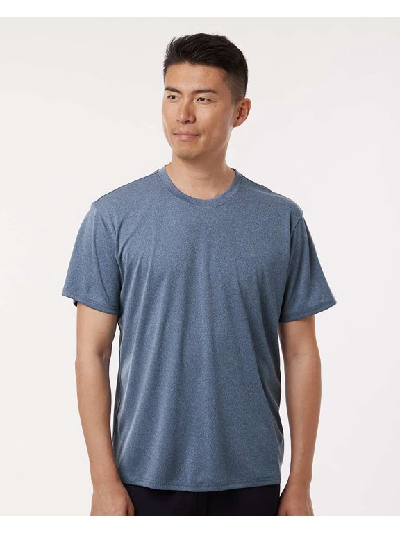 48000 Pro-Lock Performance T-Shirt-Heather Navy-XL