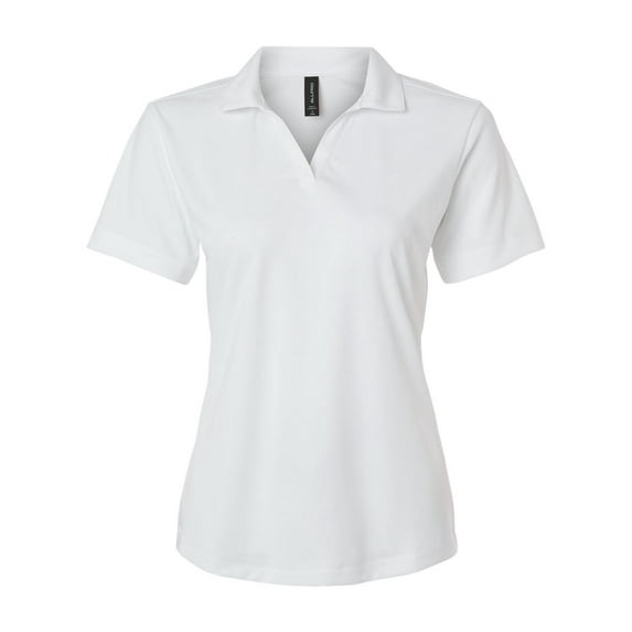 AllPro 41800L Pro-Lock Women's Performance Polo-White-XL
