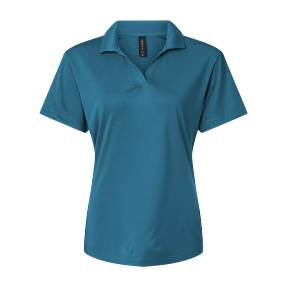 AllPro 41800L Pro-Lock Women's Performance Polo-Pacific Blue-L