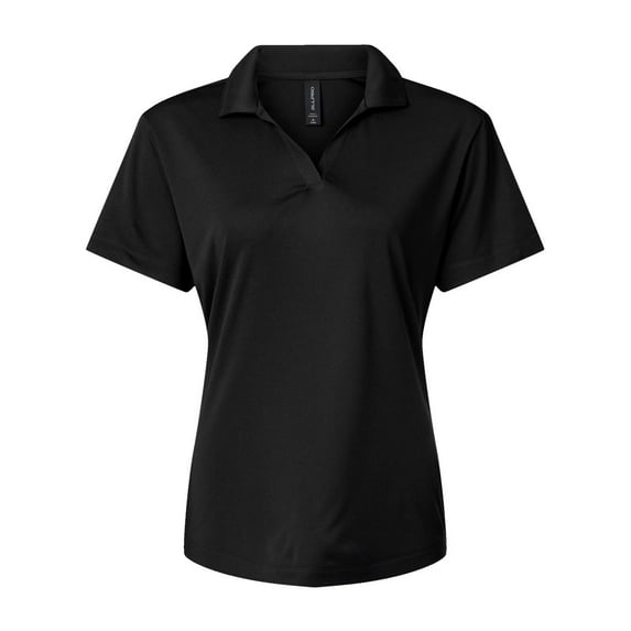 AllPro 41800L Pro-Lock Women's Performance Polo-Black-2XL