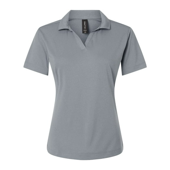 AllPro 41800L Pro-Lock Women's Performance Polo-Heather Steel-L