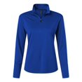 thumbnail image 1 of AllPro 41870L Pro-Lock Women's Performance Quarter-Zip Pullover-Royal-S, 1 of 6