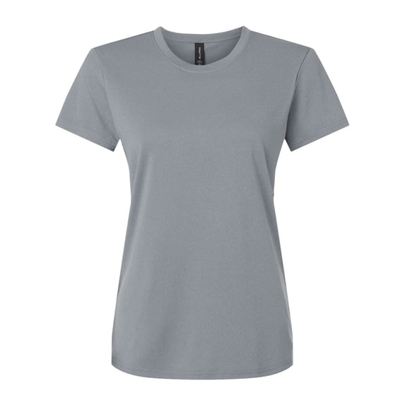 AllPro 48000L Pro-Lock Women's Performance T-Shirt-Heather Steel-S