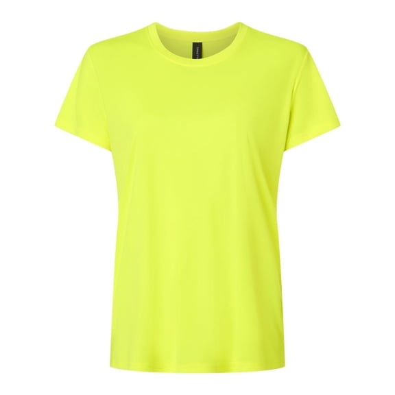 AllPro 48000L Pro-Lock Women's Performance T-Shirt-Neon Yellow-2XL