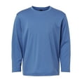 thumbnail image 1 of AllPro 48400Y Pro-Lock Youth Performance Long Sleeve T-Shirt-Heather Royal-XS, 1 of 6