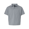 thumbnail image 1 of AllPro 41800Y Pro-Lock Youth Performance Polo-Heather Steel-S, 1 of 6