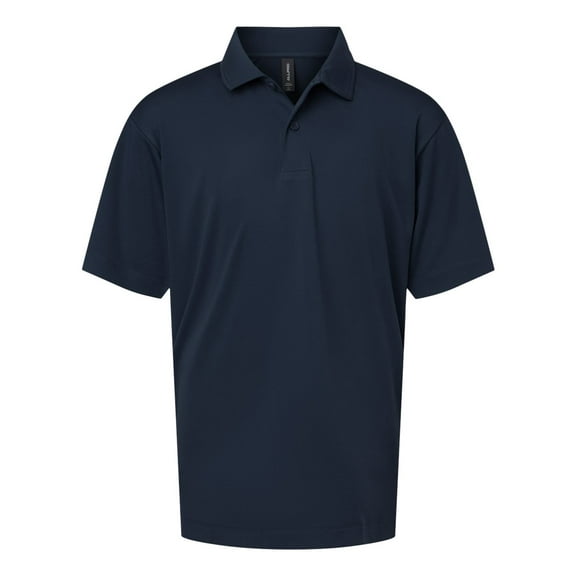 AllPro 41800Y Pro-Lock Youth Performance Polo-Navy-XL