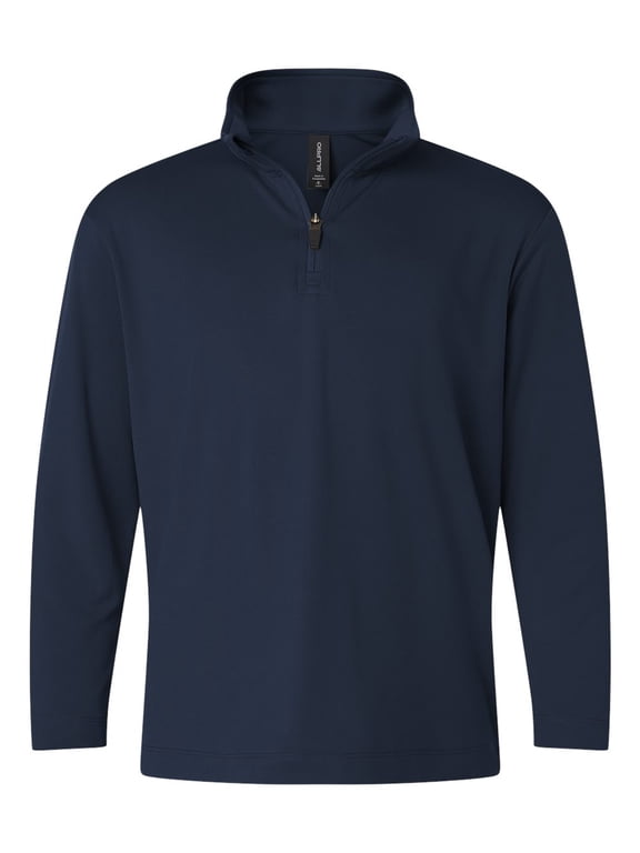41870Y Pro-Lock Youth Performance Quarter-Zip Pullover-Navy-M