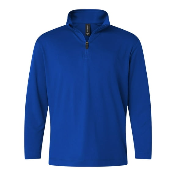 AllPro 41870Y Pro-Lock Youth Performance Quarter-Zip Pullover-Royal-XS