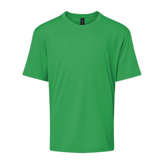 AllPro 48000Y Pro-Lock Youth Performance T-Shirt-Kelly Green-XS