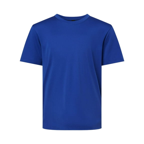 AllPro 48000Y Pro-Lock Youth Performance T-Shirt-Royal-XS
