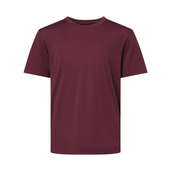 AllPro 48000Y Pro-Lock Youth Performance T-Shirt-Maroon-XL