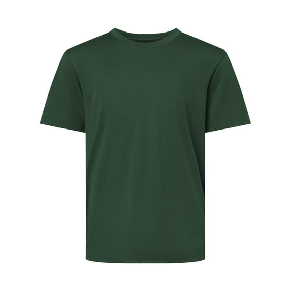 AllPro 48000Y Pro-Lock Youth Performance T-Shirt-Forest Green-XL