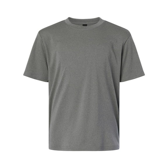 AllPro 48000Y Pro-Lock Youth Performance T-Shirt-Heather Granite-L