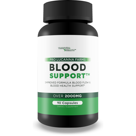 Pro Lucanna Farms Blood Support - Improved Formula Blood Flow Supplement & Sugar Health Blood Health Support - Blood Flow Pills - Blood Circulation Supplement - Glucose Support Supplement Blood Pills
