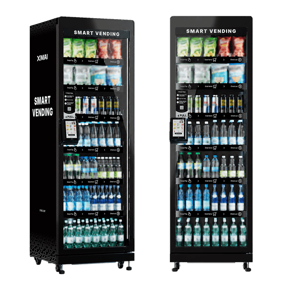 Pro M520 Commercial Touchscreen Vending Machine for Business, Daily Necessities Commercial Display Cabinet for Hotel, School, Hospital, Gym, Bar, Community