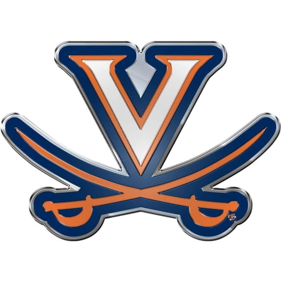 Fanmats, University of Virginia Embossed Color Emblem