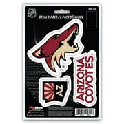 Pro Mark DST3NH22 Arizona Coyotes Decal - Pack of 3