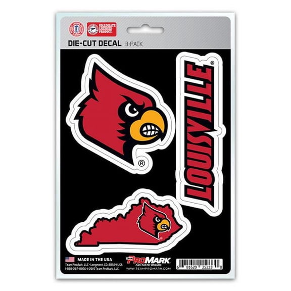 Pro Mark  Louisville Decal - Pack of 3