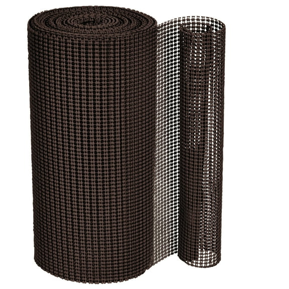 Pro-Mart Industries, Inc Smart Design Classic Grip Shelf Liner - 12 inch x 10 feet Coffee Bean