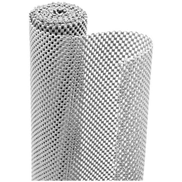 Pro-Mart Industries, Inc Smart Design Premium Grip Shelf Liner - 12 Inch x 20 Feet Cool Gray
