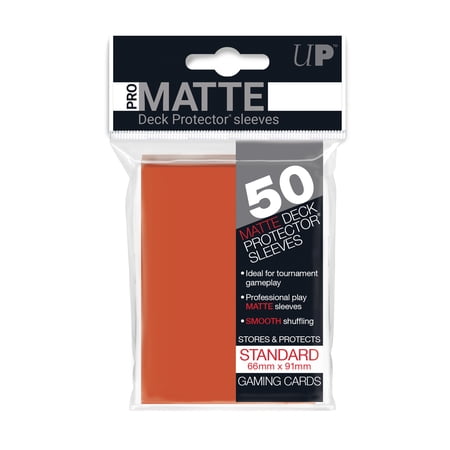 Peach Ultra Pro Pro Matte 50 ct Deck Protectors Card Sleeves