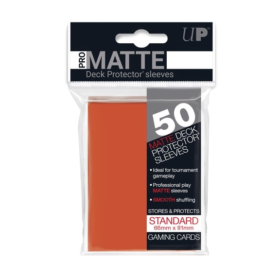 Peach Ultra Pro Pro Matte 50 ct Deck Protectors Card Sleeves