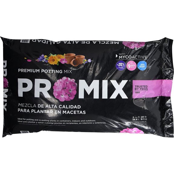 Pro-Mix 2 Cu. Ft. Premium Potting Soil Mix with Mycoactive 1020010RG