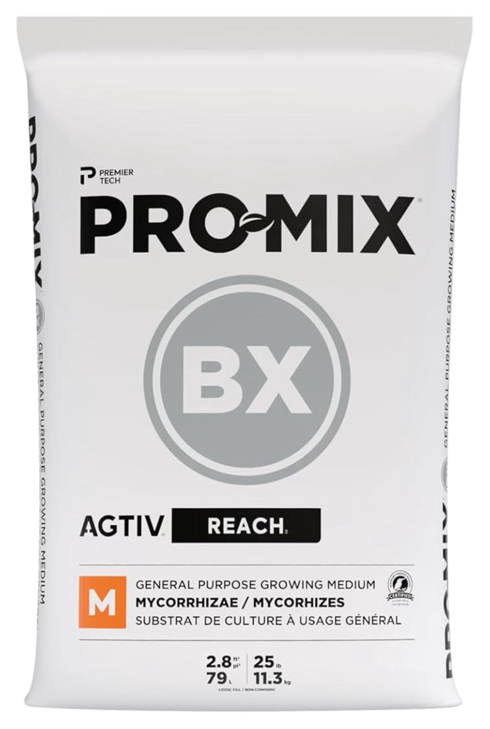 Pro Mix BX Mycorrhizae - 2.8 Cubic Feet - Professional Growing Media for Greenhouse & Transplanting; Peat Based Mix with Glomus Intraradices Fungi