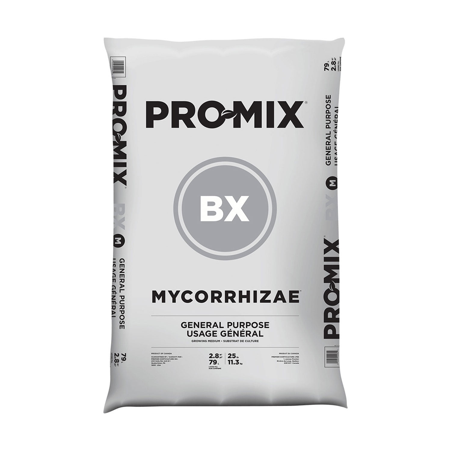 Pro-Mix BX Mycorrhizae Blend Soil for Garden Plant Flower, 2.8 Cu