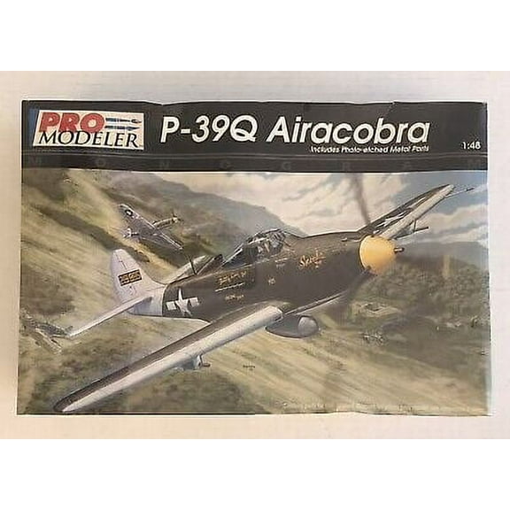 Pro Modeler P 39q Airacobra Airplane Plane Plastic Model Kit 5924 1/48