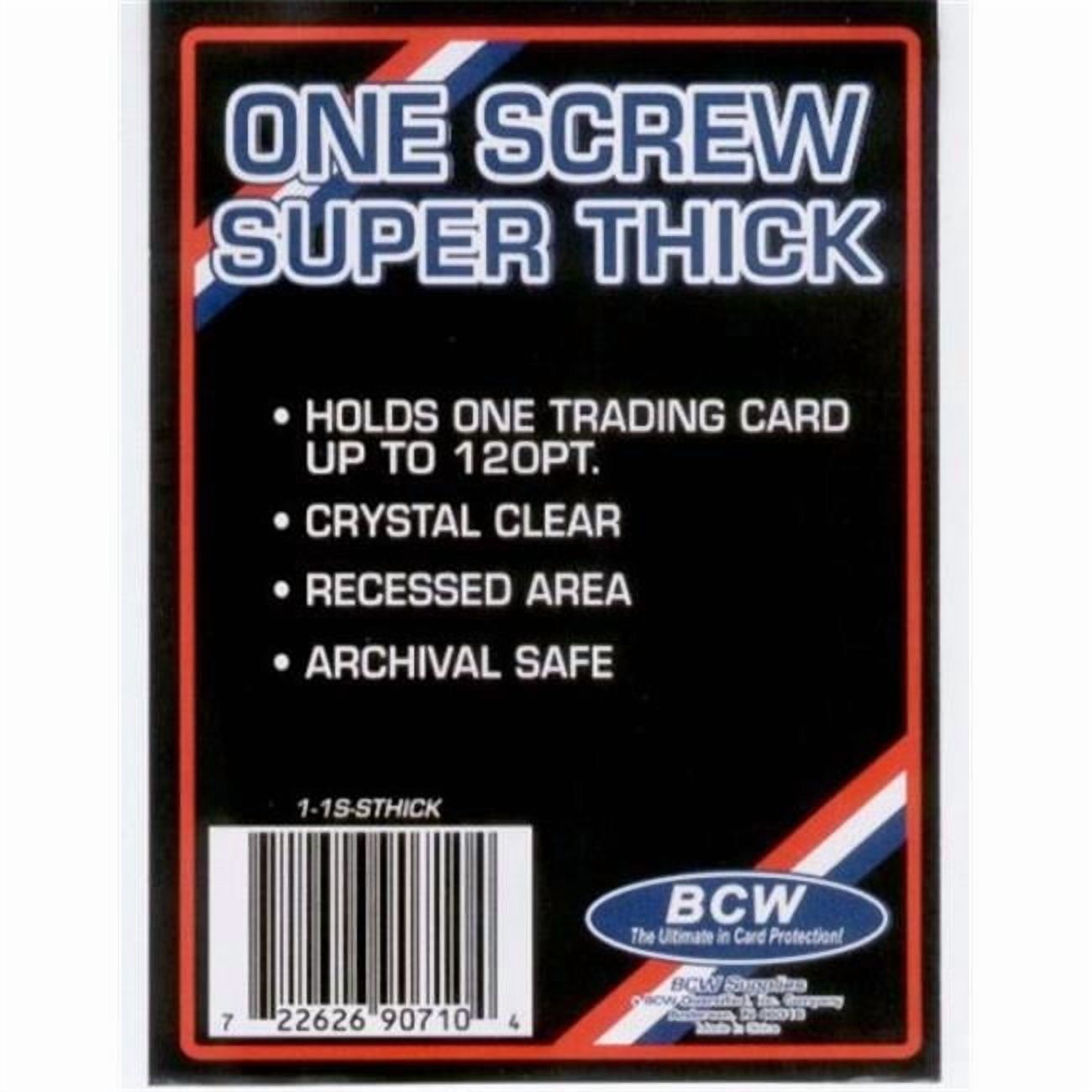 Pro Mold PC18II Memorabilia 120pt One Screw Screwdown Holder Box of 20 | Steel City Collectibles