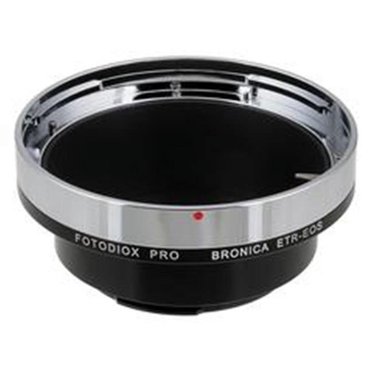 Fotodiox Pro Lens Mount Adapter – Bronica ETR Lenses To Micro 4/3 Cameras, Includes Canon EF Adapter, Infinity Focus Guaranteed