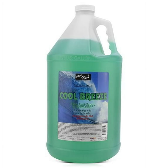 Pro Nail Cool Breeze Astringent - Cleanses and Tones, Refreshes Skin - 128oz