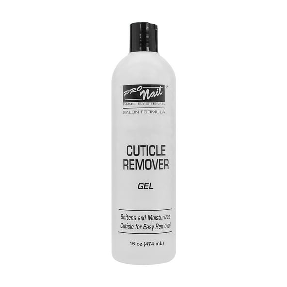 Pro Nail Cuticle Remover Gel 16oz - Softens and Moisturizes Cuticle for Easy Removal