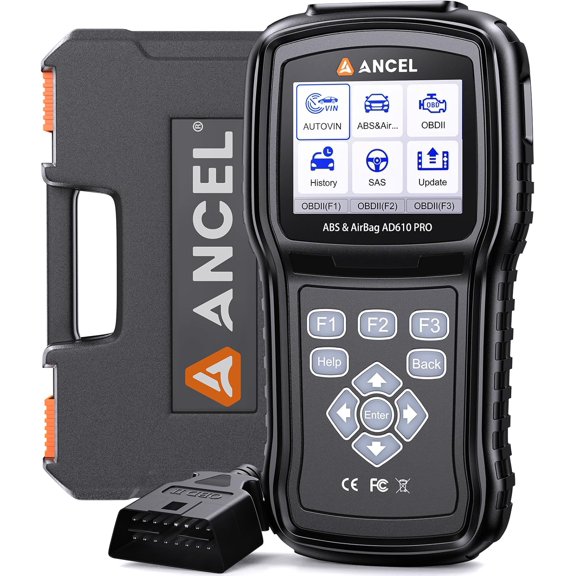 Pro OBD2 Scanner - ABS SRS Code Reader, Check Engine Light Diagnostic Tool with ABS Bleeding, AutoVIN, Real-Time Data, Full OBD2 Functions, SAS/Oil/EPB Reset