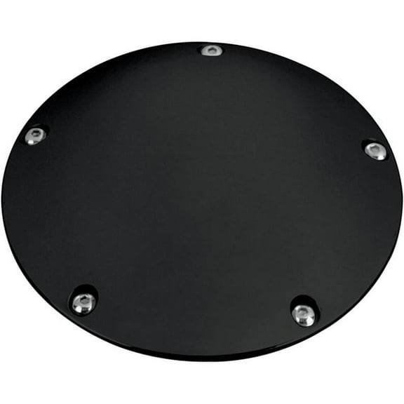 Pro-One Perfmfg 203850B Millenium Derby Cover - Smooth - Black
