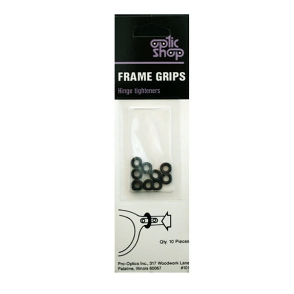Pro-Optics Frame Grips Hinge Tighteners for Secure and Comfortable fit for Glasses