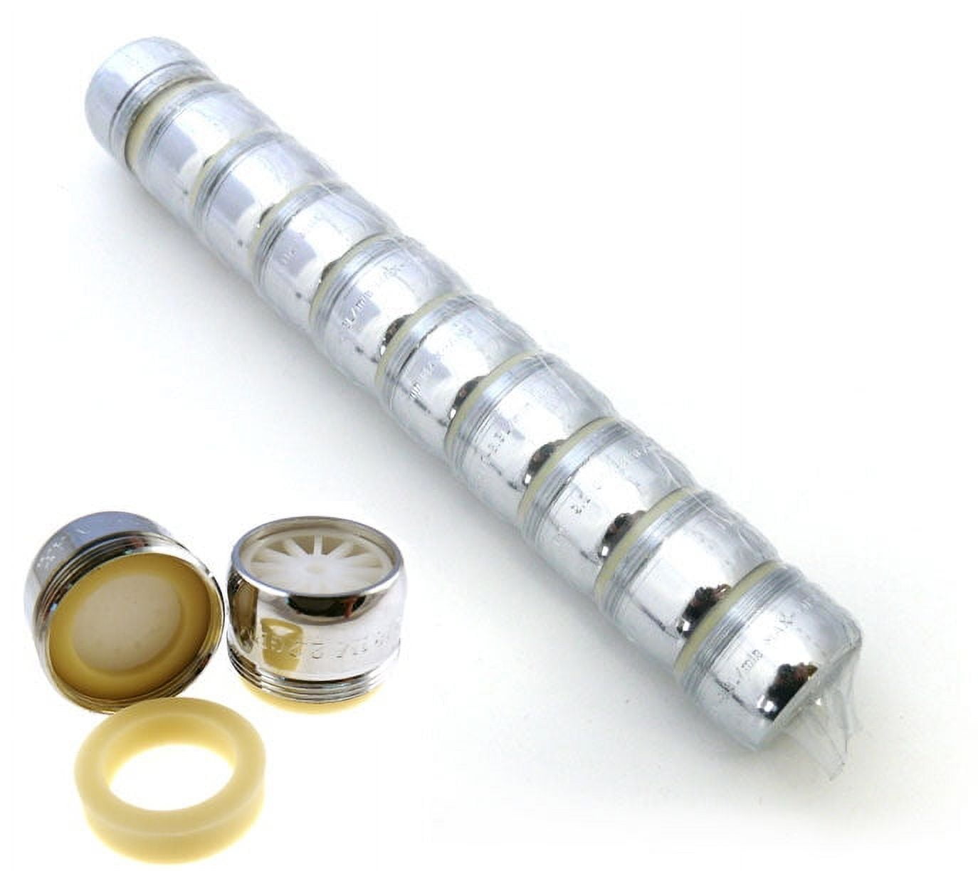 Pro-Pack 10 Faucet Aerators 2.2 GPM Soft White Stream