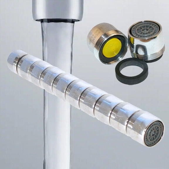 Pro-Pack 10 Neoperl Faucet Aerators 2.2 gpm Full Clear Stream