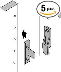 48mm X 16mm Plastic Keku Push-in Fitting Female Component, Black