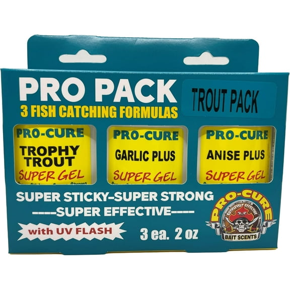 Pro Pack Trout is a Perfect Mix of scents to Help Anglers of All Skill Levels Catch More Trout.