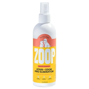Pro Pet Stain & Odor Eliminator for Home [8 Oz.] All-Surface Pet Carpet Cleaner Spray, Urine Strong Odor Remover, Dog & Cat Enzyme Cleaner