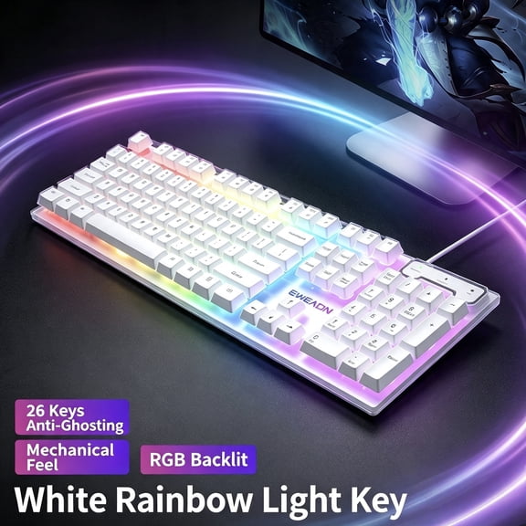 Pro-Pioneer GX330 Wired Mechanical-Feel Gaming Keyboard Desktop Gaming Peripherals