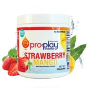 Pro:Play Electrolyte Hydration Drink with Magnesium + Zero Sugar in 40 Serving Tub (Strawberry Mango)