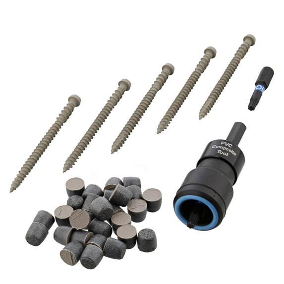 Pro Plug® PVC/Comp - Epoxy Kit 10 x 2-3/4" 150 165 100 lf Slate Gray PXDC314S275