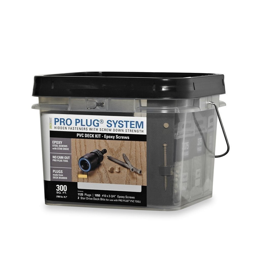 Pro Plug PVC Plugging System for use with AZEK Hazelwood Decking