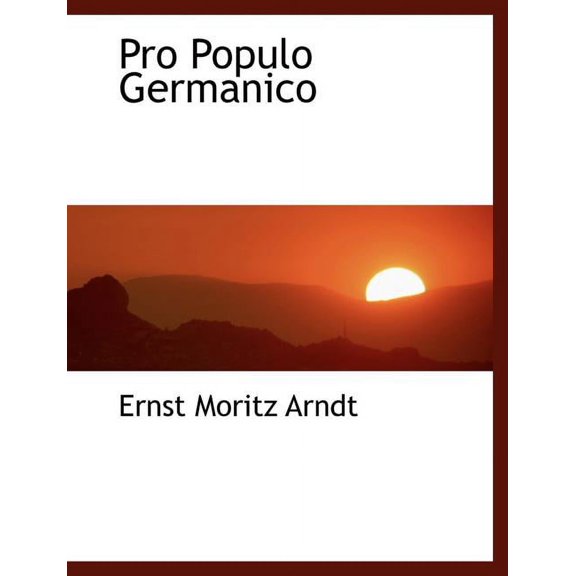 Pro Populo Germanico (Paperback)