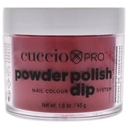 Pro Powder Polish Nail Colour Dip System - A Kiss In Paris by Cuccio Colour for Women - 1.6 oz Nail Powder