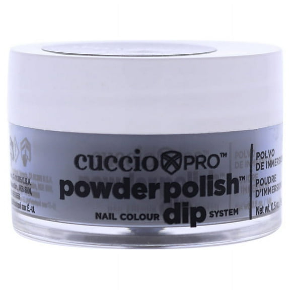 Pro Powder Polish Nail Colour Dip System - Noir Black by Cuccio for Women - 0.5 oz Nail Powder